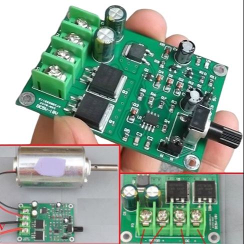 DC 5-15V 18A motor speed controller PWM motor driver