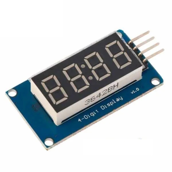 TM1637 4-Digit 7-Segment Red Display screen 4 bit seven segment module