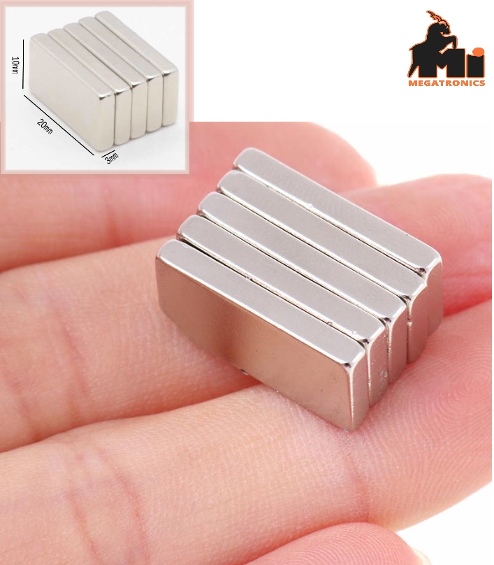 20x10x3 super strong Neodymium Magnet N35 NdFeB Permanent Super Strong Powerful 