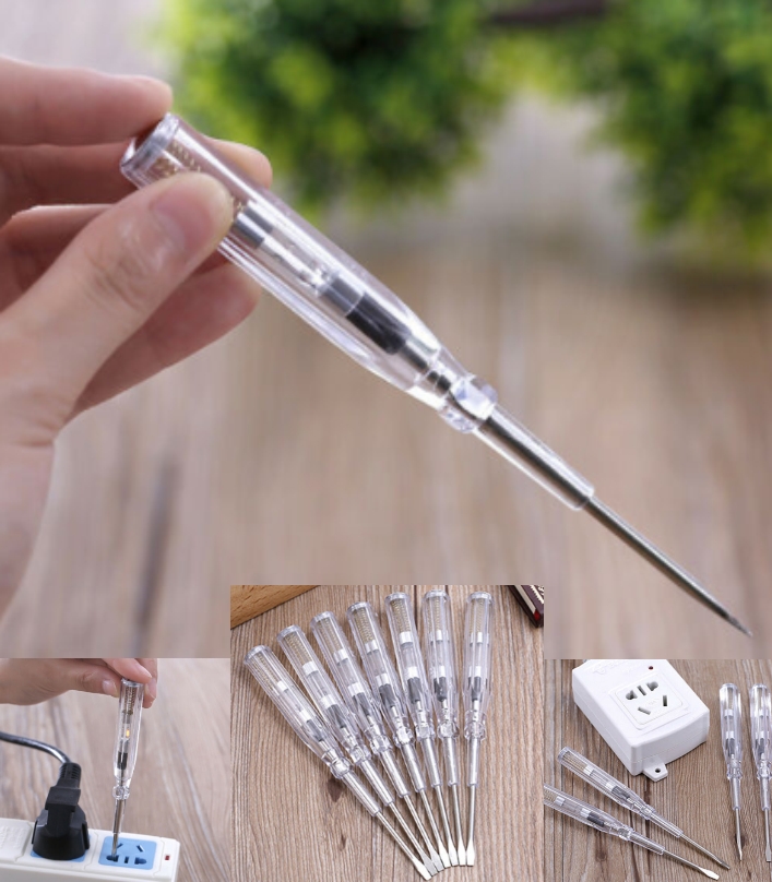 AC 100-500V Voltage Tester Pen Screwdriver Power