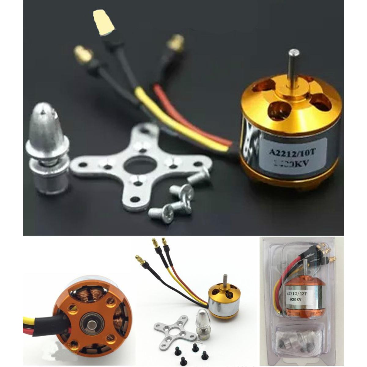 A2212 2450KV Outrunner Brushless motor + Parts soldered tplug BLDC
