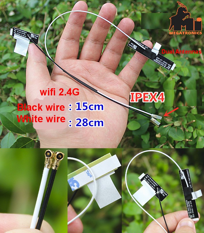 2.4g wifi antenna PCB patch IPEX4 generation interface laptop wireless network c