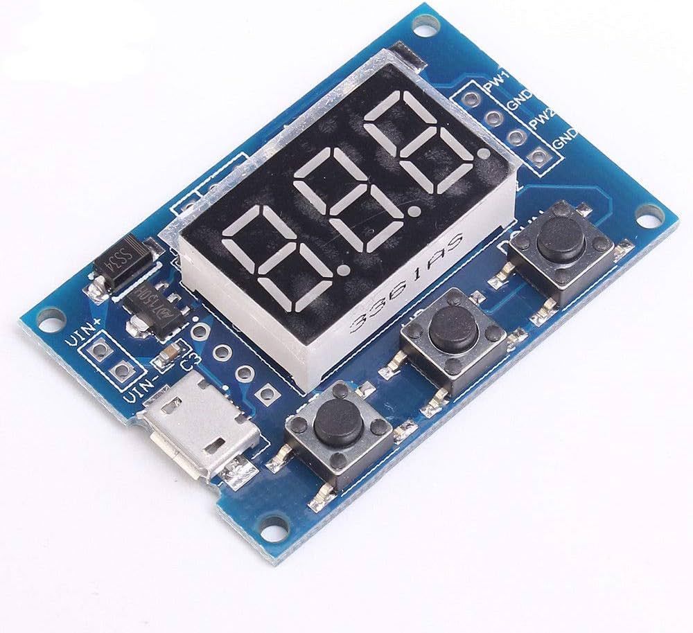 2 Channel Independent PWM frequency Generator Adjustable Duty cycle