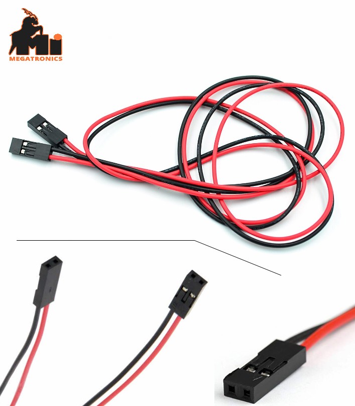 70cm 2 pin female to female cable jumper wire Dupont cable
