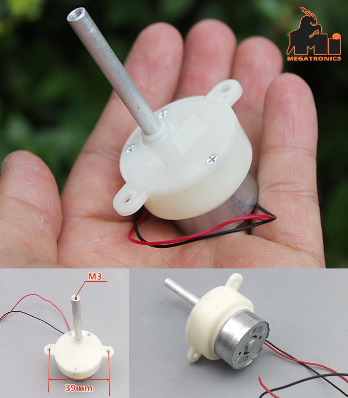 long shaft DC gear motor 10 RPM 12V DC motor small
