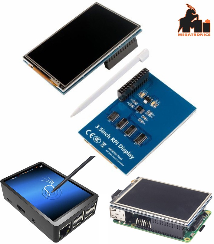 Raspberry Pi 3.5inch Touch Screen display 320x480 LCD Pixel Monitor TFT Game Dis