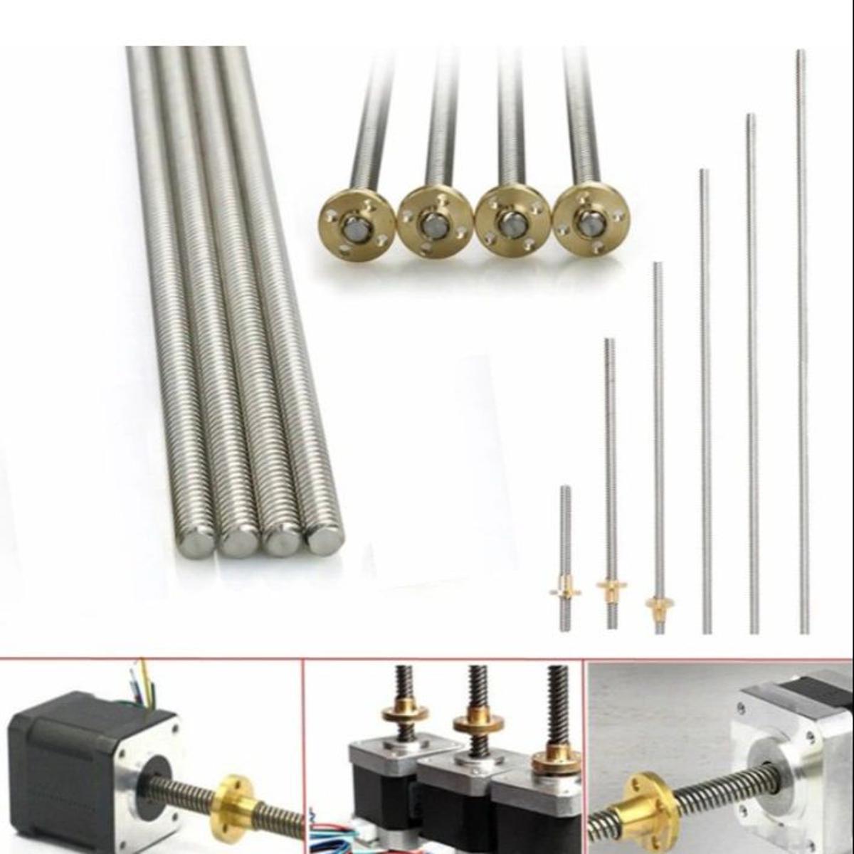 8mm 50CM T8-2-D8 Screw rod 3D printers CNC
