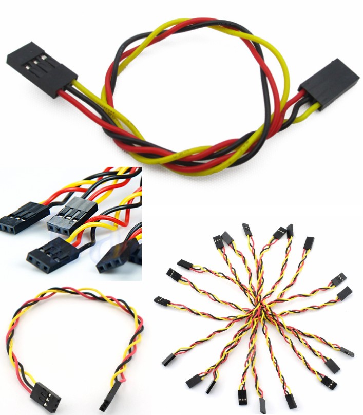 3pin 20cm 2.54mm Female to Female jumper wire Dupont