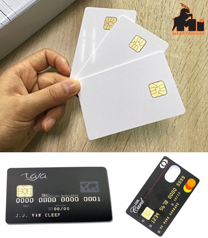RFID PVC Contact Card SLE4428 4442 Chip Smart IC Card 4428