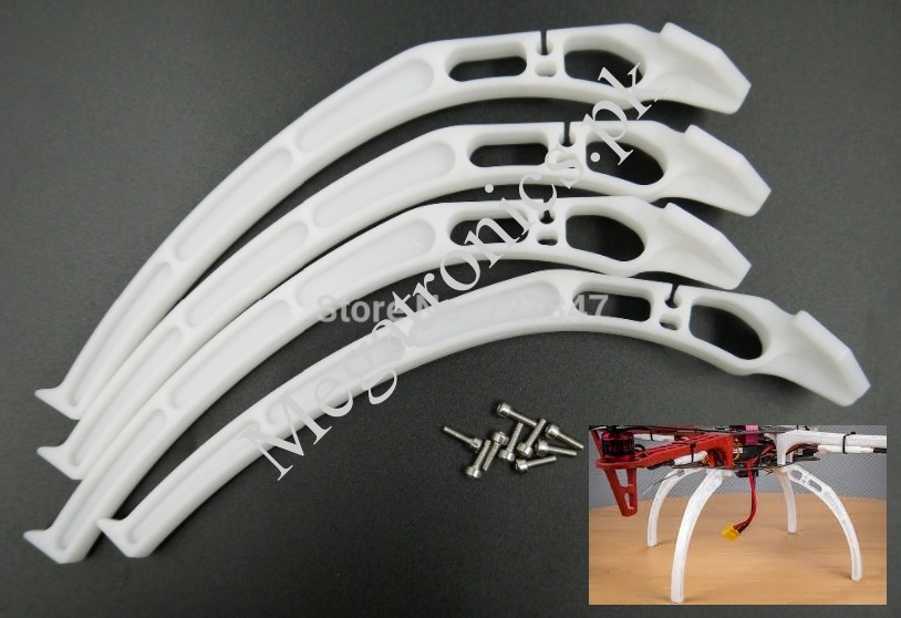 White Landing Gear Quadcopter legs DJI F450 F550