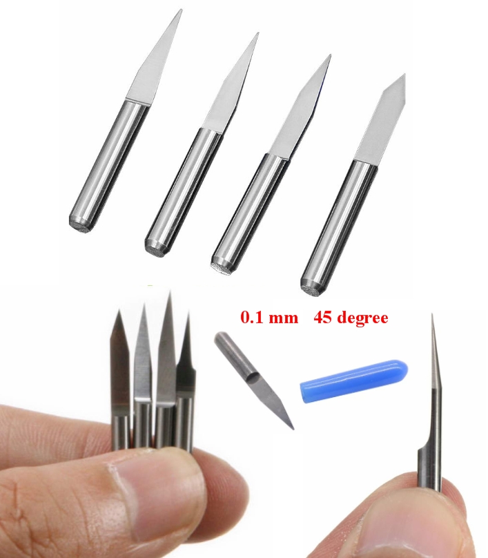 0.1 45 Degree PCB Engraving V-shape Bit 3.175mm
