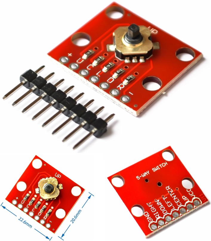 5 Way Tactile Switch Breakout module