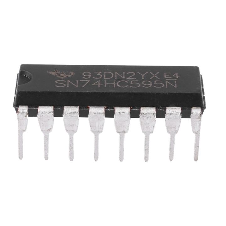 74HC595 IC 8-Bit Shift Register DIP-16 TEXAS Circuit