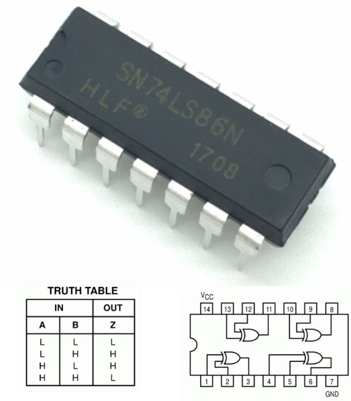 74LS48 BCD to 7-Segment Decoder 7448
