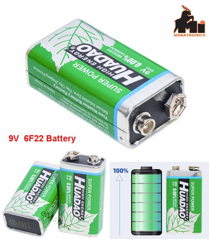 6F22 9V Battery Multimeter Microphone Toy Remote gallon type battery
