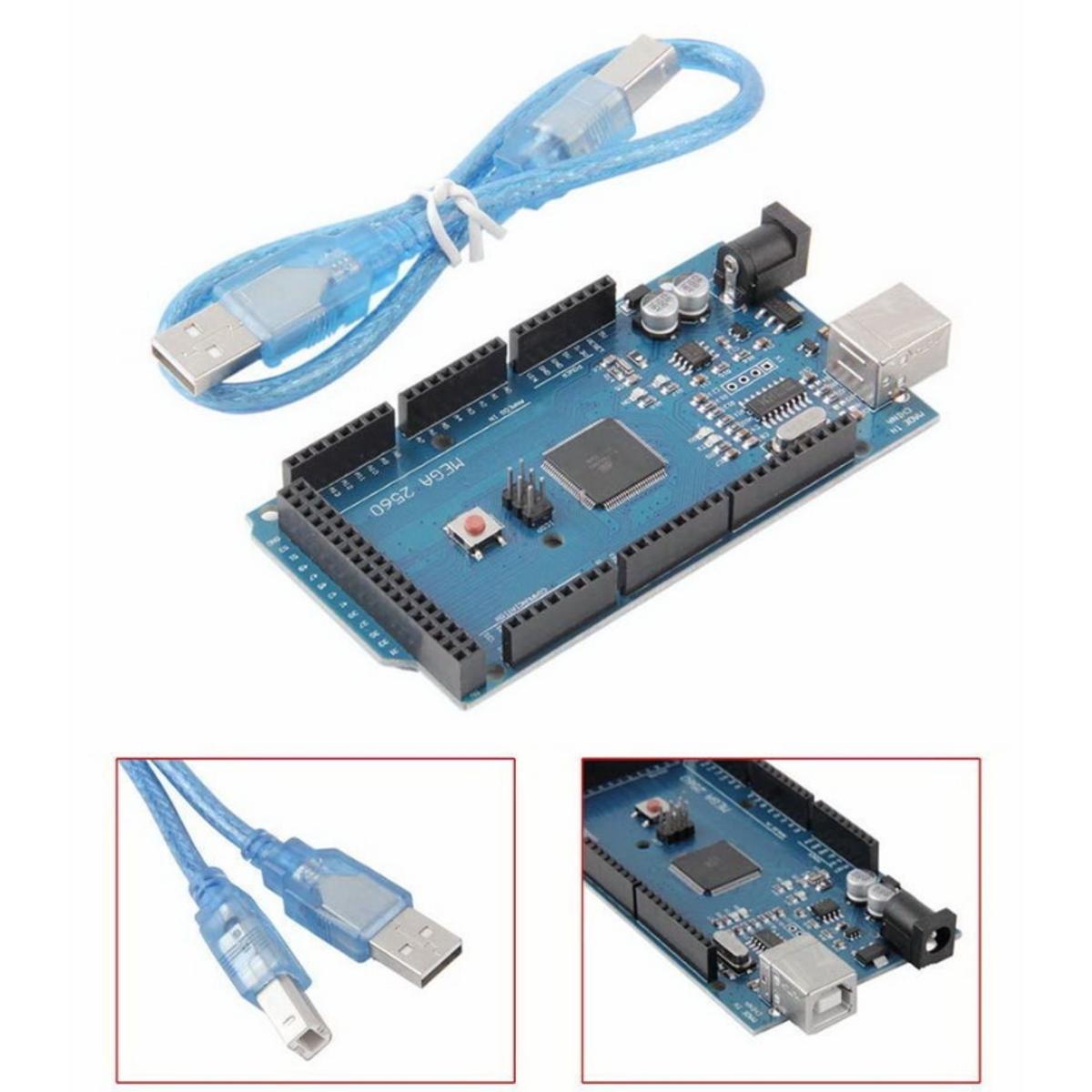 Arduino Mega 2560 R3 with USB cable (clone)