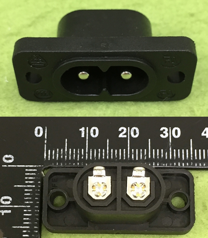 AC-005A AC 110-220V power outlet socket plum seat