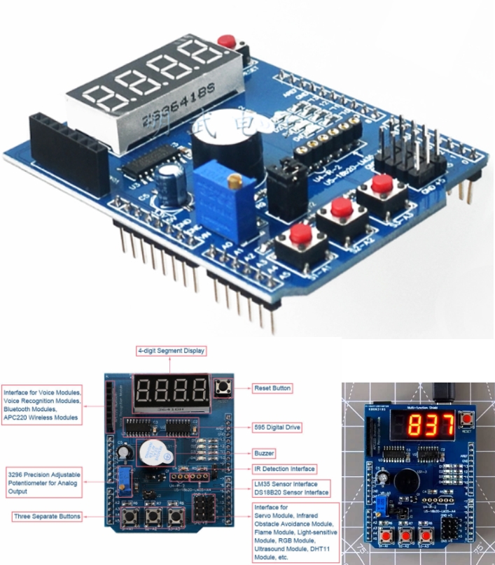 Arduino Multi-functional Development Board kit