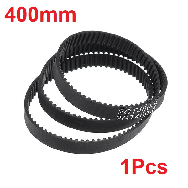 400mm Timing Belt Closed Loop Rubber For 2GT 6mm
