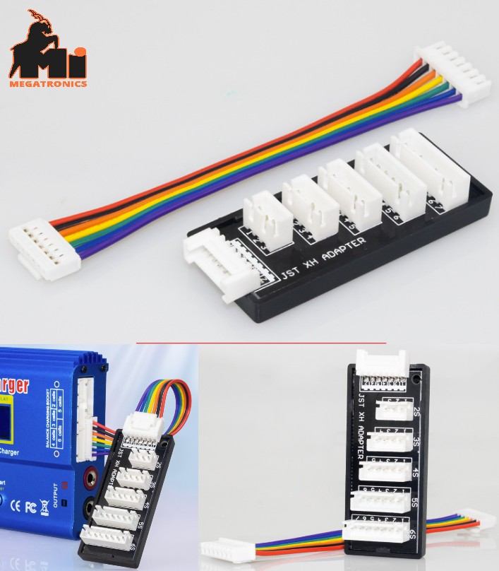 JST-XH Balance Board 2-6S Lipo Battery Charger Extend Expansion Board Adapter Co