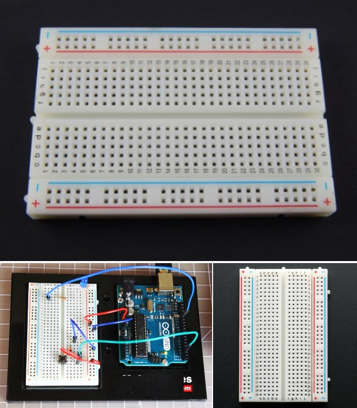 400 Tie Points Mini Solderless Breadboard