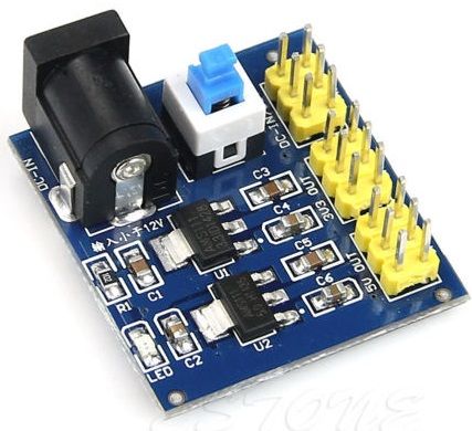 5-15V DC To 3.3V 5V Buck Step down Power Supply breadboard regulator