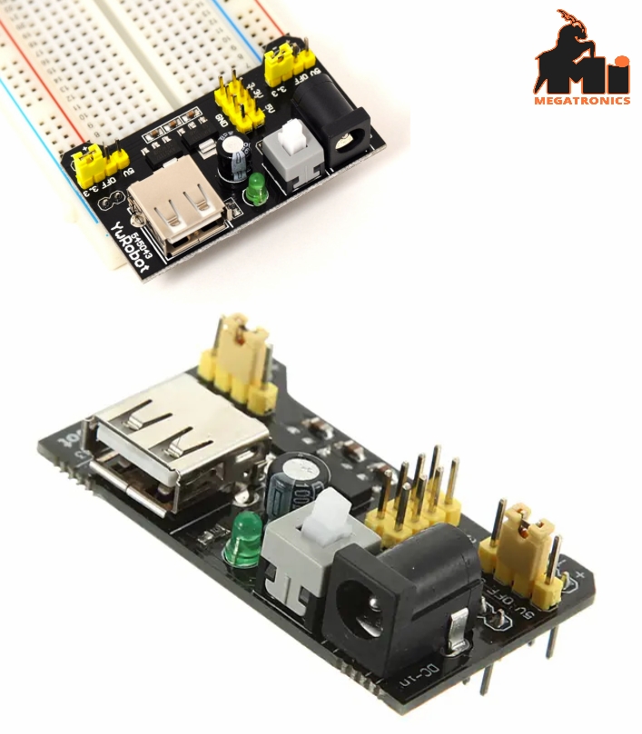 3.3V 5V MB102 Breadboard Power Supply Module For Arduino
