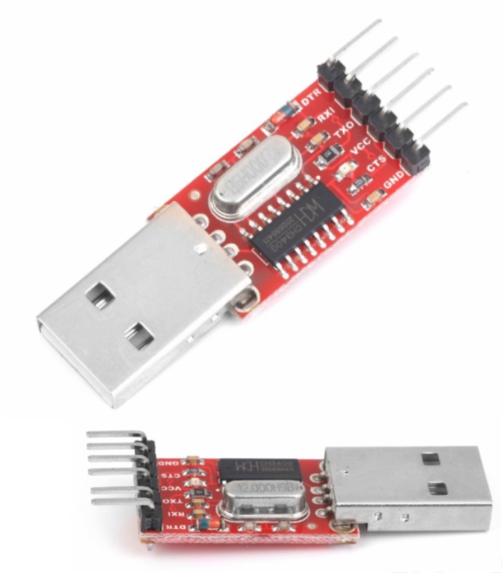 CH340G USB to TTL converter 6 Pin Chip Adapter STC MCU flash download module