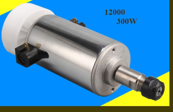 CNC 300W high speed Spindle motor engraving