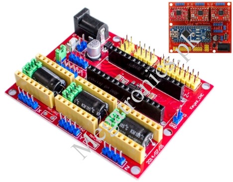 CNC 3D printer Shield V4 A4988 Nano Expansion Board