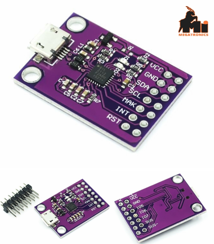 CP2112 debugger board USB to I2C communication mod