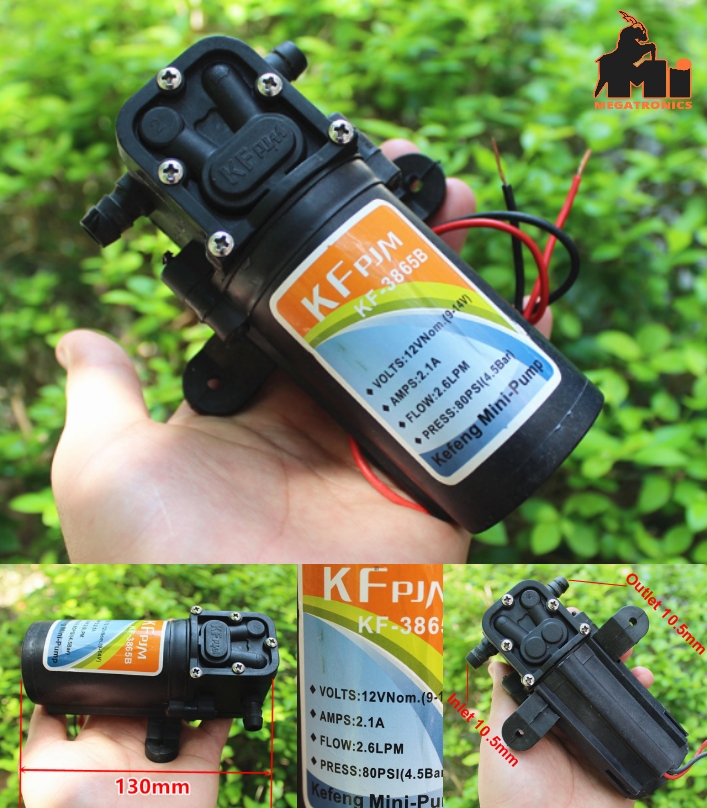 12V high pressure booster pump 775 motor ultra high pressure