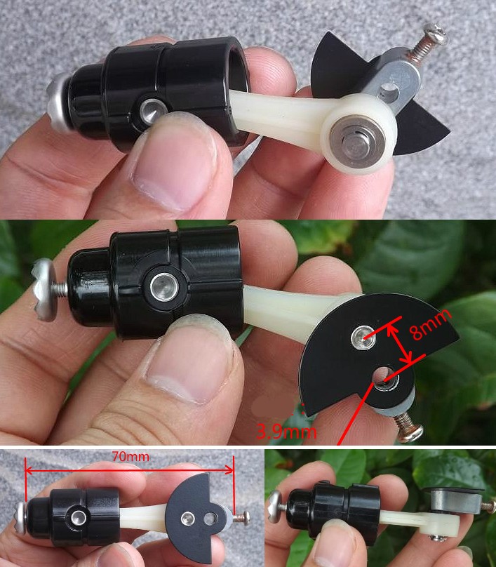 crankshaft connecting rod model DIY production