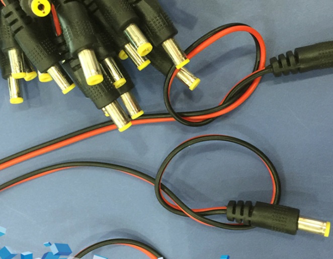 DC Power Adapter male Cable 2.1mm Connector