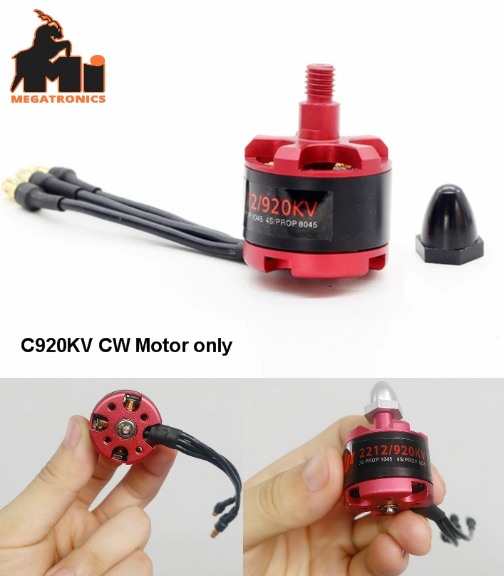 DJI CW 2212 920KV Brushless Motor Self-locking F330 F450 F550 FPV Drone