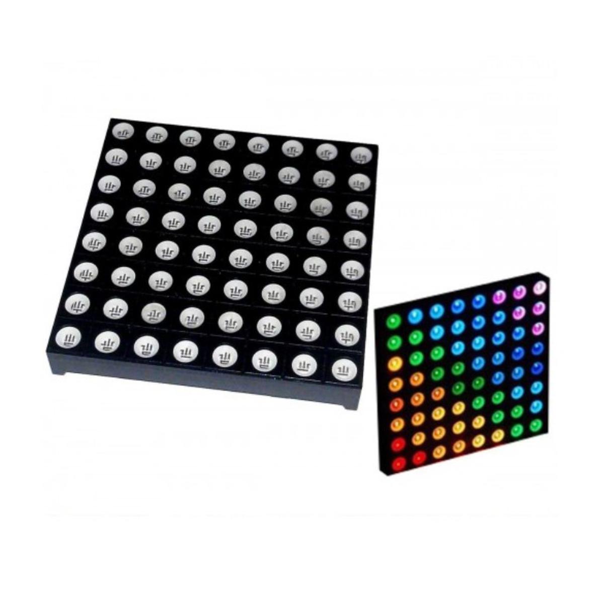 Dot Matrix RGB Led 60 mm display