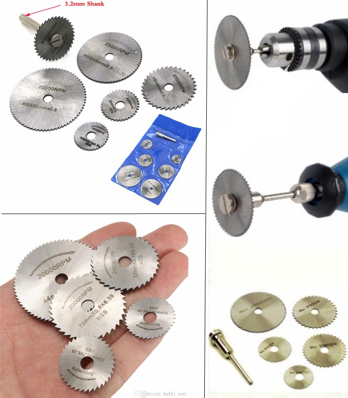 HSS Mini Circular Saw Rotary Cutting DiscSet Blade