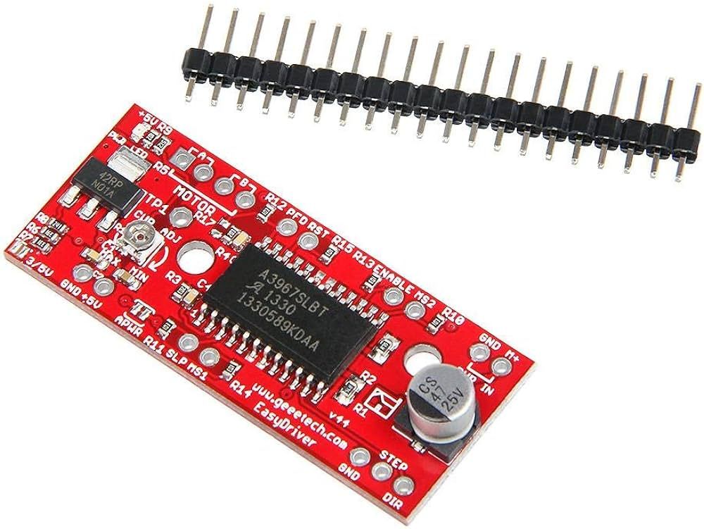 EasyDriver Stepper Motor Driver V4.4 A3967 Arduino