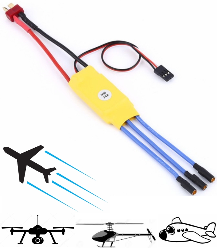 30A ESC Brushless Motor Speed Controller RC drones electronic speed controller