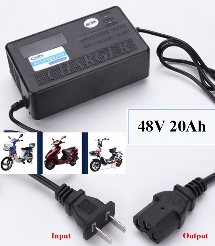 Ebike Electric bicycle charger 48V 20Ah Deep Cycle