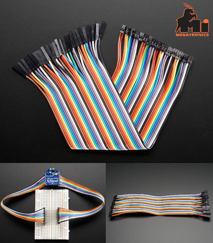 Female to Female 20cm 40P DuPont line jumper wires breadboard connecting wires
