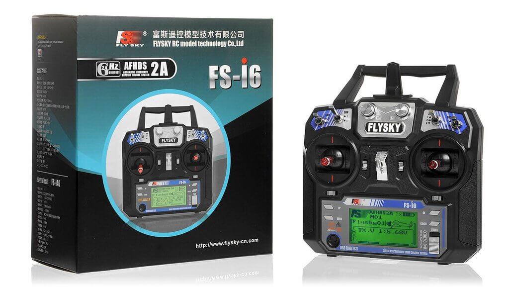 FlySky FS-i6 2.4G 6-Channels RC Remote control AFHDS transmitter receiver