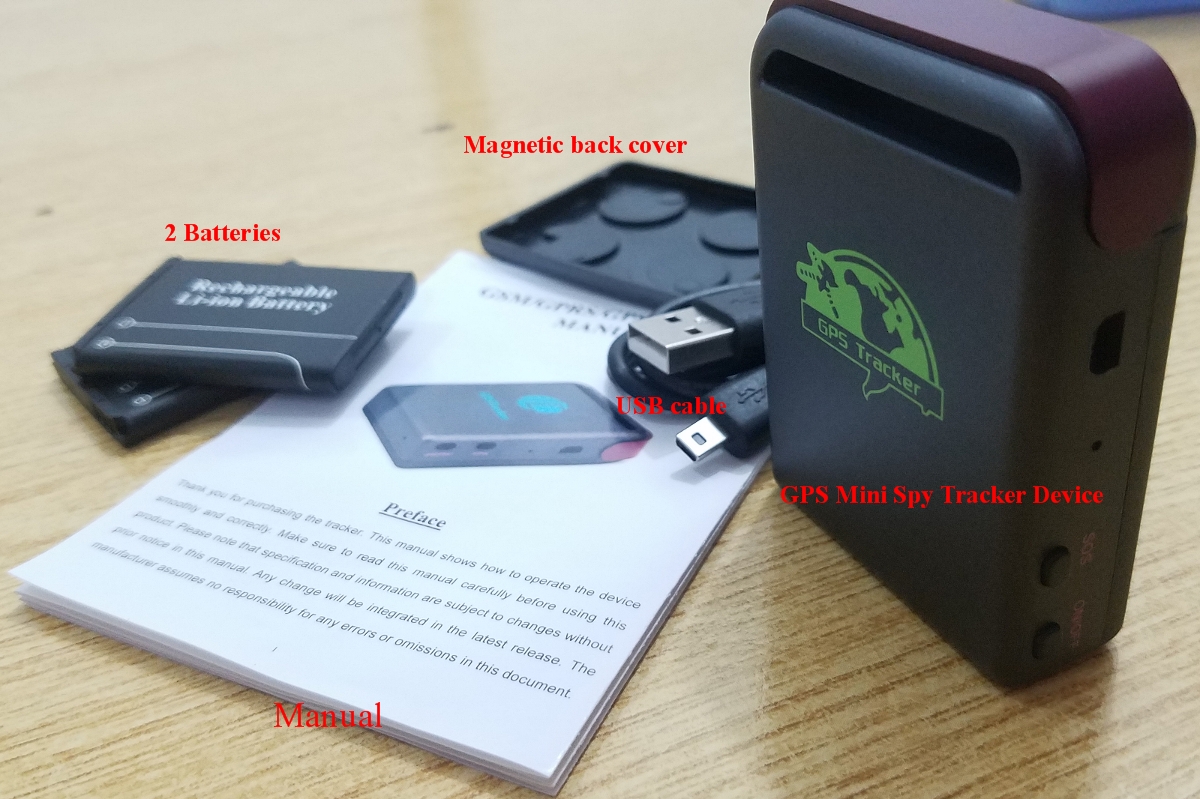 Spy Mini Real time GPS QUAD BAND Vehicle Tracker