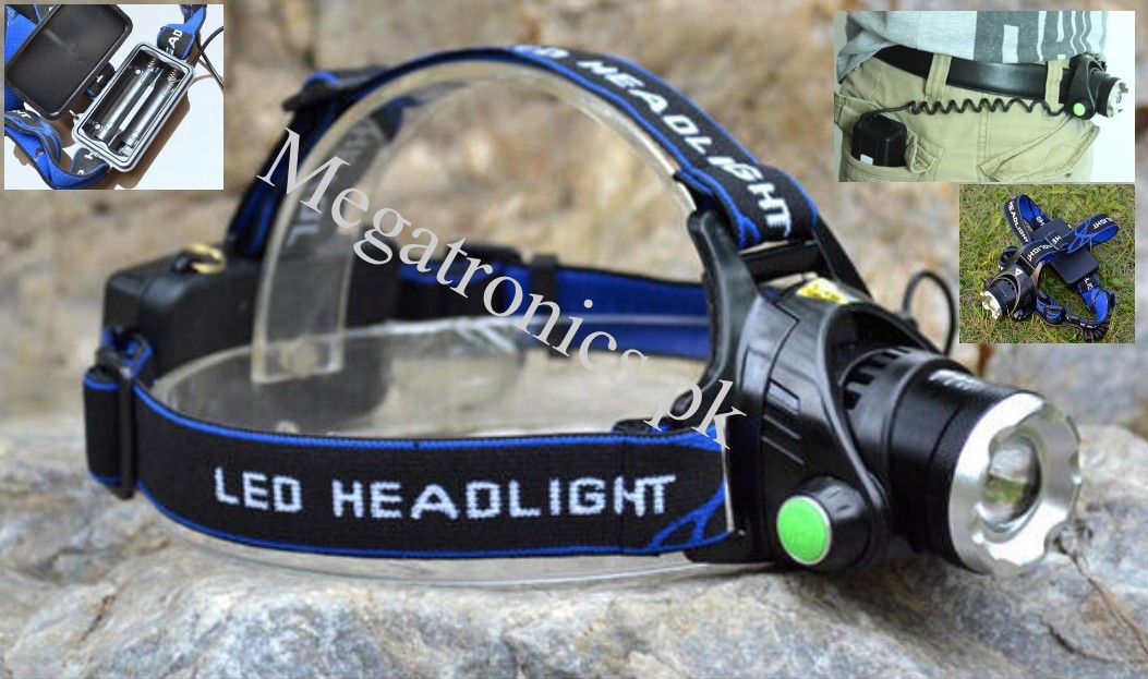 HQ 5W LED Headlight torch lamp hiking home outdoor