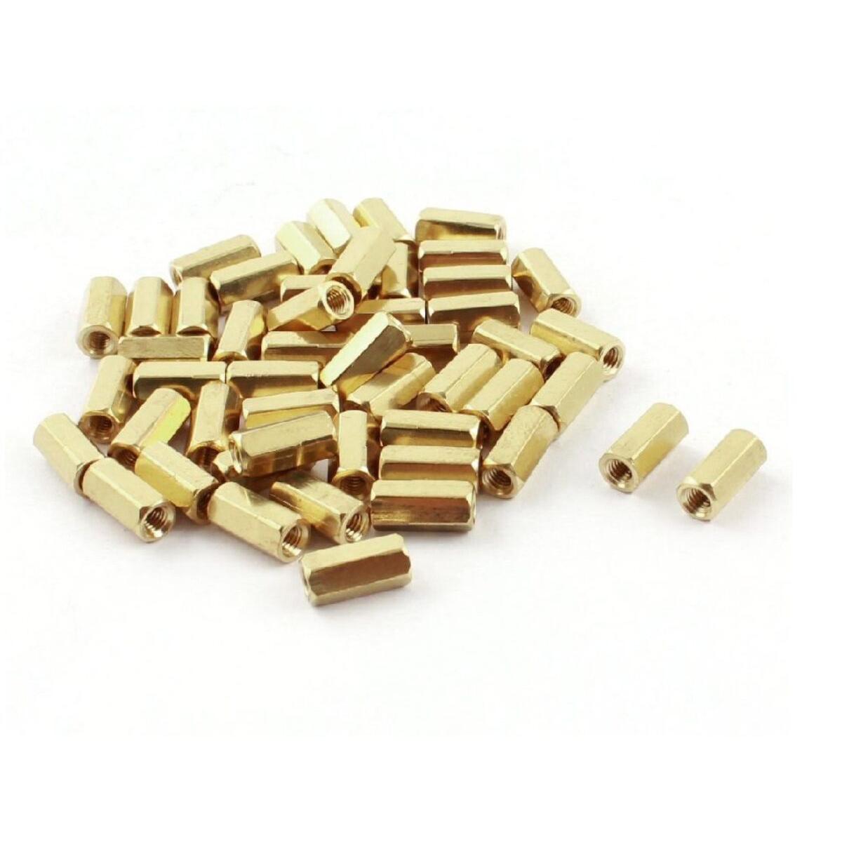 Hexagon rod nut spacer 10mm coupling standoff