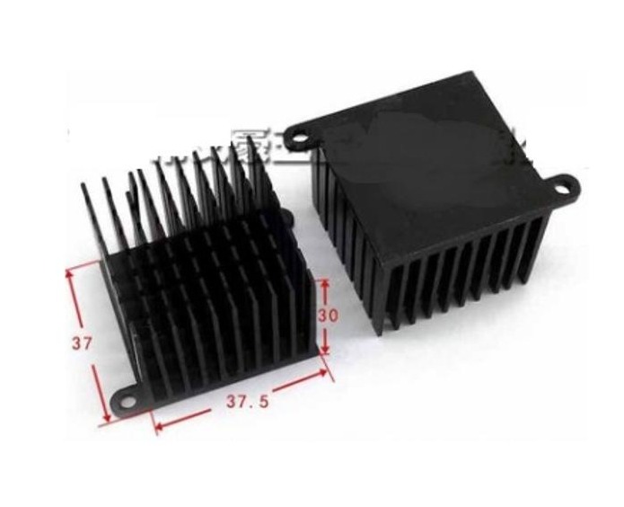 37x37.5x30mm IC Heat sink Aluminum Cooling