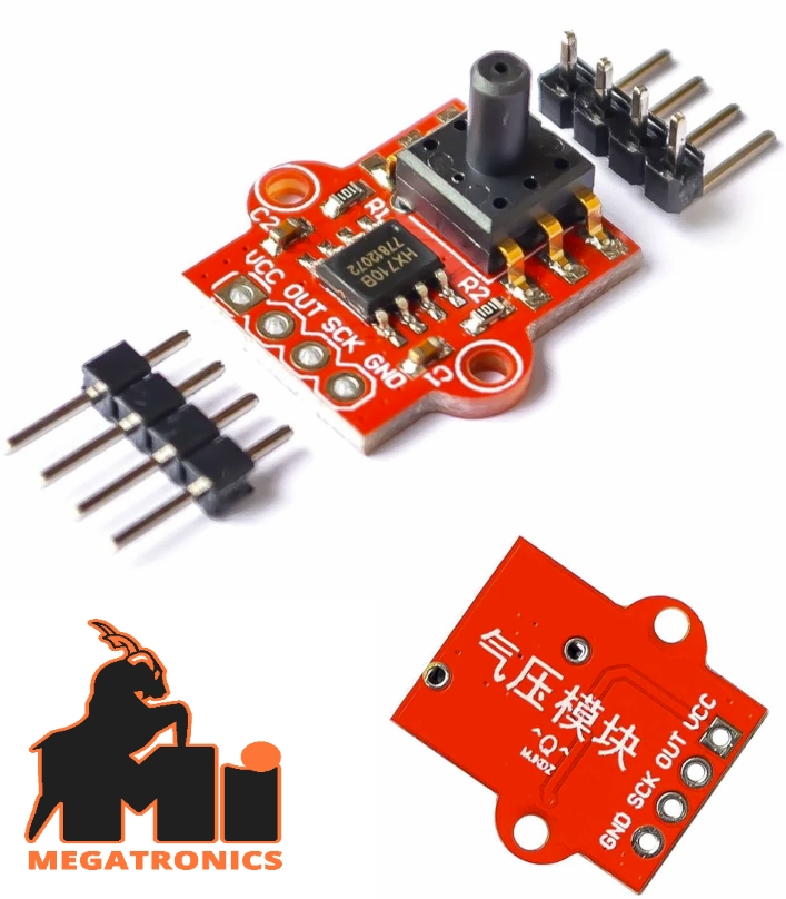 HX710B Air Pressure Sensor Barometric Liquid Water Level Controller Board 0-40KPa 3.3V 5V for Arduino