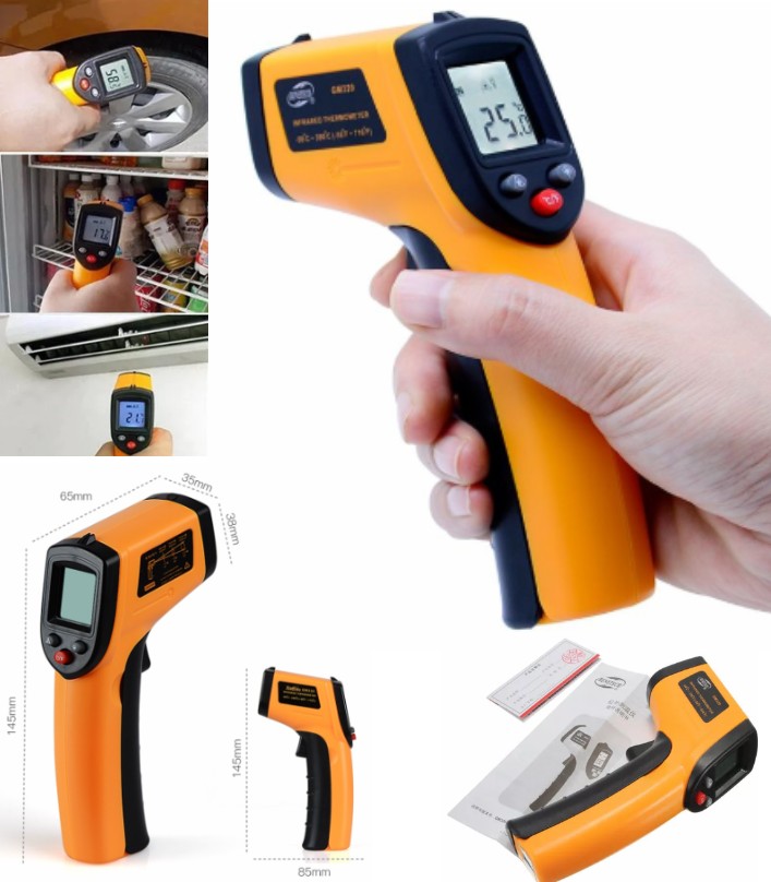 GM320 IR Infrared Thermometer Temperature Digital 