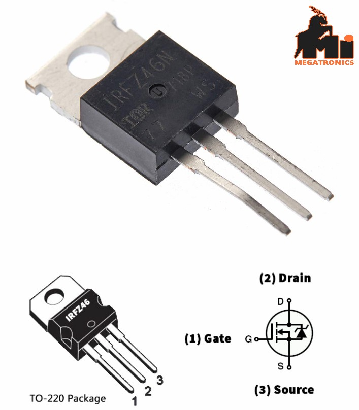 IRF3205 55V 110A high power Mosfet transistor