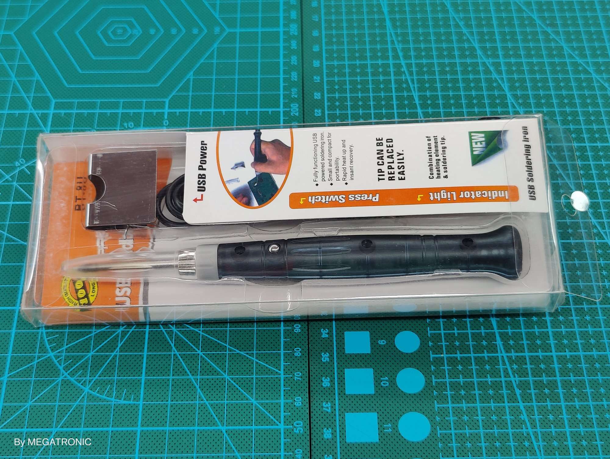 5V USB 8W Soldering iron, soldering wire and Stand DC soldering iron
